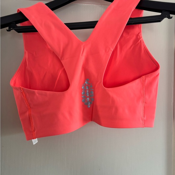 FP Movement by Free People Win Win Vibrant Coral Sports Bra - Picture 2 of 2
